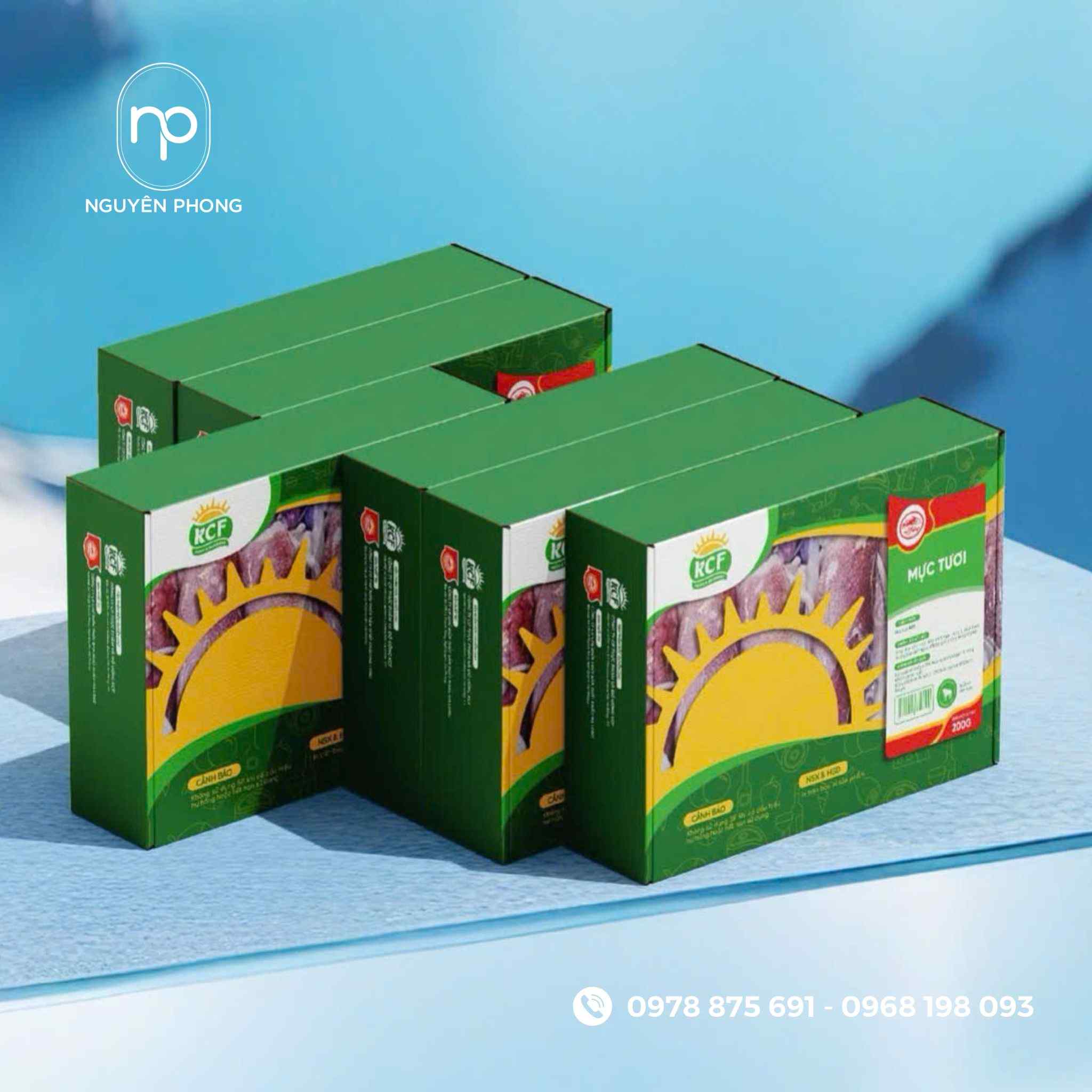 Mẫu hộp giấy đựng mực